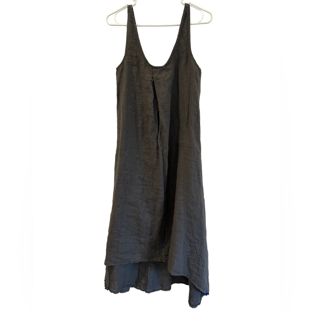 Puro Lino Linen Sleeveless Dress